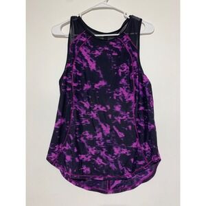 Lululemon Women Breezie Regal Plum Black Sculpt Tank No Size Dot